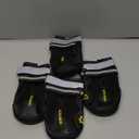 QUMY Dog Shoes for Large Dogs, Medium Dog Boots & Paw Protectors for Winter Snowy Day, Summer Hot Pavement, Water-Resistant in Rainy Weather, Outdoor Walking, Indoor Hardfloors Skid-Resistant Sole (Size 8: 3.0''x3.3"(W*L) (Pack of 4)