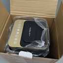 Space Heaters for Indoor Use, Staholz Portable Space Heater with Humidifier/Ambient Light, Family-Safe Electric Heaters with Thermostat,12H Timer,70 Oscillation,Ultra-Quiet for Home Office(GD)