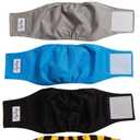 Reusable Dog Belly Bands for Male Dogs Diapers,5 Pack Premium Washable Dog Diapers Male Puppy Nappies Wrap,XS
