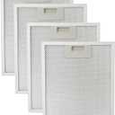 4 Pcs SB08087294 Range Hood Grease Filter Replacement Compatible with Broan Nutone RM523004 RM523604 RM524204, Fit for Kenmore 233.53363, Replaces B08087294 AP5614116 1373064, 11.75"x 9.40"