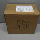 Marchul Dog Feeder, Gravity Cat Feeder and Water Dispenser Set, Automatic Pet Food Bowl and Waterer Large Capacity for Small Medium Pets Puppy Kitten Rabbit (1 Gallon / 3.8L)