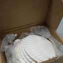 10 PCS Large Scallop Shells 4-5 inch Natural White Scallop Shells from Sea Beach for DIY Craft Decor