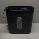 Amazon Basics 8-Sheet High Security Cross Cut Paper and Credit Card Shredder with P-4 Security, Auto Shut-off, Black