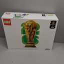 LEGO Editions FIFA World Cup Official Trophy Building Set - Kit for Display in Bedroom, Home Office, Book Shelf - Soccer Fans Collectible - with World Cup 2026 Minifigure - Gift for Fans - 43020
