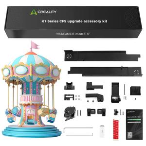 Creality Official K1 Series CFS Upgrade Accessory Kit, Unlock Multi-Color Printing, 40-Minute Installation for CFS Filament System, Compatible with Creality K1 Max, K1C, K1, K1 SE 3D Printers