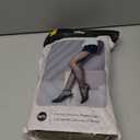 EXQUISLIFE Fleece Lined Tights Sheer Women - Fake Translucent Warm Pantyhose Leggings Sheer Thick Tights, for Winter (Medium, Black+coffee)