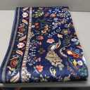 Runner Rug Washable Kitchen Runner 2'6''x8' Runner Rug for Entryway Indoor Floral Non-Slip Soft Carpet Runner for Hallways, Kitchen, Laundry, Bedroom, Bathroom(Blue)