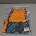 St Patrick's Day Bell Bottom for Women Shamrock Clover Printed Flare Leg Pants (Multicolored Halloween) Small