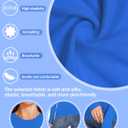 Womens Long Sleeve Crewneck Slim fit T Shirts Sexy Cute Dressy Casual Fall Basic Tops Tee Tshirt Blouse for 2025 (Blue)