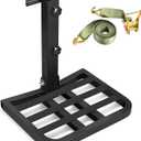 GADFISH Tree Saddle Platform, 500LBS Lightweight Saddle Hunting Platform with Ratchet Straps, Hunting Saddle Non-Slip 16"x 12" Platform