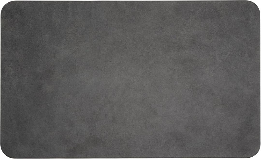 Allsop 32580 Leatherette Large Mouse Pad (Black)