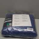 LuxClub 4 PC King Sheet Set, Deep Pockets Wrinkle Free Cooling Bed Sheets Hotel Bedding for Women, Men, Includes 1 Fitted Sheet, 1 Flat Sheet and 2 Pillowcases-Soft Navy