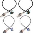 Oxygen O2 Sensor Upstream Downstream 234-4669 234-4407 Replacement for 2003-2006 Chevy Suburban Silverado 1500 2500 3500 HD, GMC Sierra Yukon XL, Cadillac Escalade, H2 6.0L V8 4PCS