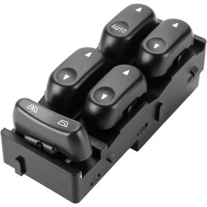 Front Left Driver Side Master Power Window Switch - Compatible for Ford F150 2002-2004 - Replace Part 2L3Z14529-BAA, 2L3Z14529BAA