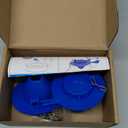 Weslymoo 2 Pack Toilet Flapper Replacement Kit2 Inch Flapper for Toilet Tank with 4 Long Stainless Chains Compatible with Most Toilets Toilet StopperLong Lasting Rubber Easy to Install