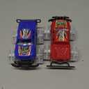 Light-Up Monster Truck Toys (2-Pack)  Push-&-Go Cars with Glowing Wheels  Birthday Gift for Toddlers, Boys & Girls Ages 3+  Durable Friction-Powered Trucks  Batteries Included