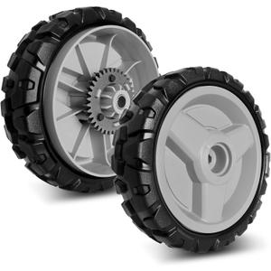 580365301 Wheels Compatible with Hus qvarna Lawn Mower - 8 inch Drive Wheels for HU675AWD, HU700AWD, HU725AWD, HU800AWD, L321AH, LC221A, Craftsman GCV-160 Mower, 2 Pack