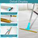 Pet Hair Remover for Carpets with 3 Lengths Adjustable Handle (23-54") - Stand-Up Tool to Remove Matted Dog & Cat Hair from Deep Pile Rugs, Stairs, Under Furniture