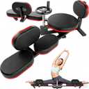 TDH Leg Stretcher, 300LBS Stretcher Machine,210 Adjustable Split Machine for Ballet, Dance,Yoga, Flexibility Stretching Equipment to Relieving Leg Muscl,Exercise for Everyone (Black-Red)