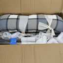 Elevated Raised Dog Bed Cot - Cooling Raised Dog Beds with Bolster Portable Washable Pet Cot Bed with Metal Frame Dogs Hammock Bed for Indoor & Outdoor Small