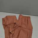 GUOLEZEEV Women Flowy Linen Pants Wide Leg Drawstring Loose Casual Pants Vacation Beach Trouser Brown, XL