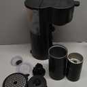 4 IN 1 Single Serve Coffee Maker with Milk Frother and Coffee Grinder, Coffee Maker for K Cup and Ground Coffee, with 30 oz Removable Water Reservoir, 6 to 14 oz. Brew Sizes, Coffee Machine for Home