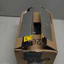 4 Inch HVAC Duct Backdraft Damper, Galvanized Iron Manual Volume Damper with Sleeve, Adjustable Airflow Control for Range Hoods, Fans, Pellet Stove Pipes, Dryer Vents (1 Pc)