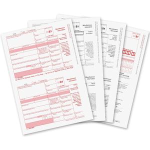 1099 MISC and NEC Forms 2022 Laser Forms IRS Approved Designed for QuickBooks and Accounting Software 4 Part Tax Forms Kit, 50 Vendor (25 MISC - 25 NEC)