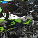 Engine Guard Crash Bar Stunt Cage Frame Protector for Kawasaki Ninja 400 250, Motorcycle Steel Side Frame Falling Protection Bumper for Kawasaki Ninja 400 Ninja250 2018-2024 Accessories