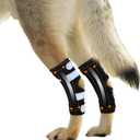 NeoAlly - Rear Leg Hock Brace with Metal Spring Strips, Dog Leg Brace for Rear Leg, Hock & Ankle Support, Rear Dog Leg Brace for Large Dogs, Long. (Both Legs, Medium)