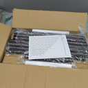 Skycarper 5 Tier Adjustable Corner Shower Caddy Organizer with Hooks, Rustproof Tension Pole 62-116 Inch, Bronze