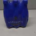 Saratoga Sparkling Water Bottles, 6-Pack Carbonated Spring Bottled Water Recycled PET Plastic Bottles 16 Fl Oz