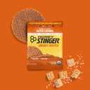 Honey Stinger Organic & Gluten Free Energy Waffle Variety Pack, 12 Salted Caramel and 6 Cookies & Cream Waffles, Nutritious Stroopwafel Snack for Exercise, Endurance and Performance (EXP 08/15/26)