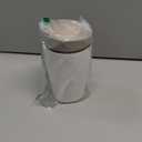 Owala SmoothSip Slider Insulated Stainless Steel Coffee Tumbler, Reusable Iced Coffee Cup, Hot Coffee Travel Mug, BPA Free 12 oz, Vanilla Bean