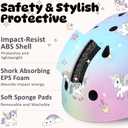 Kids Toddler Bike Helmet for Boys Girls, Adjustable Bicycle Helmet from Infant Baby to Children, Multi-Sport for Scooter Skateboard Roller/Inline Skate, Small