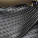 AUXKO All Weather Upper Cargo Mat Backrest Mat for Honda CRV 2023-2026 | High Wall,All-Weather,All Season,Odorless,Anti Slip,Rain&Salt Resistant,TPE Material,Black,Accessories,Pet Friendly