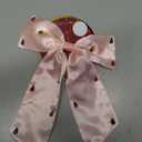 Gem Studded Hair Bow Pack Of 4