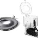 3D Printed Dust Bin Lid with Gasket Replacement Parts Fit for Tineco Cordless Vacuum Cleaner S11, A11, Canister Accessories for Tineco Stick Vacuum