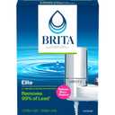 Brita Faucet Mount Water Filter System, Chrome, No-Wait Filtration, Easy Install, Multi-Use Tap Water Filter for Kitchens, Bathrooms & Small Spaces (1 ct)