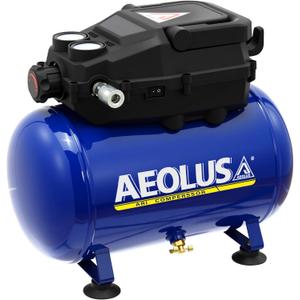 Air Compressor, 3 Gallon Max 110 PSI Portable Oil Free Tank and Ideal for Painting, Inflation and other Pneumatic Tools.
