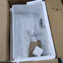 Extra Large White Farmhouse Sink 36 x 20 Inch, MIN. Cabinet Size: 24"Dx39"W, Firecaly Apron Front Undermount Farm Kitchen Sink Deep Single Bowl for Kitchen, w Accessories 2 Types