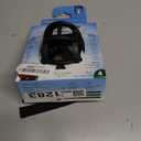 Baskerville ULTRA Muzzle - Patented Humane Design, Breathable, Dog can Pant and Drink, Adjustable, Padded, Training Muzzle for Medium-sized Dogs, Prevents Biting, Wildlife Scavenging (Size 4, Black)