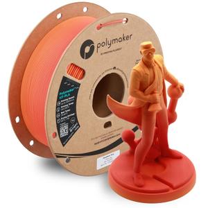 Polymaker HT-PLA Filament 1.75mm Gradient Fire, High Temp PLA for 3D Printing, Heat Stable Up to 150C, Easy to Print, Works with Most FDM Printers, 1kg Spool