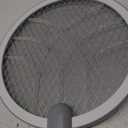 Electric Fly Swatter Racket, Mosiller 2 in 1 Smart Bug Zapper & Power Take Off Generators with USB Rechargeable Base, Powerful Mosquitoes Trap Lamp & Fly Killer for Home, Bedroom (Light Grey, Pack of 1)