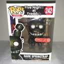 Funko POP! Five Nights at Freddys DARK SPRINGTRAP Exclusive #242