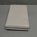 100% Blackout Shield Linen Blackout Curtains for Bedroom 84 Inches Long, Back Tab/Rod Pocket Living Room Drapes, Thermal Insulated Blackout Curtains 2 Panels Set, 50" W x 84" L, Cream