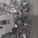 Disco Ball Cake Toppers Silver Disco Balls Cake Decorations with Mirror Balls Happy Birthday Cake Topper and Star Cake Toppers for 70s 80s Disco Music Dance Themed Party Decorations Supplies