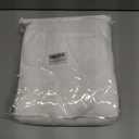 Naturoom White Linen Pinch Pleated Curtains 84 Inches Long 2 Panels for Bedroom Semi Sheer Ivory Curtains Linen Textured Drape Farmhouse Rustic Decor for Living Room Dining Room 84 Inch Length 7 FT