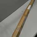 Amazon Basics No Drill Spring Tension Curtain Rod, Adjustable 54-90" Width, Chrome, Classic Finial