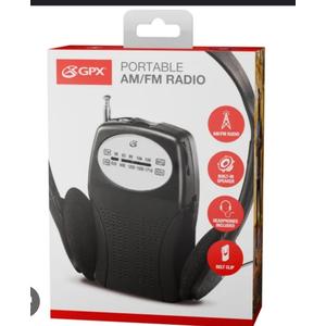 GPX Portable AM/FM Radio